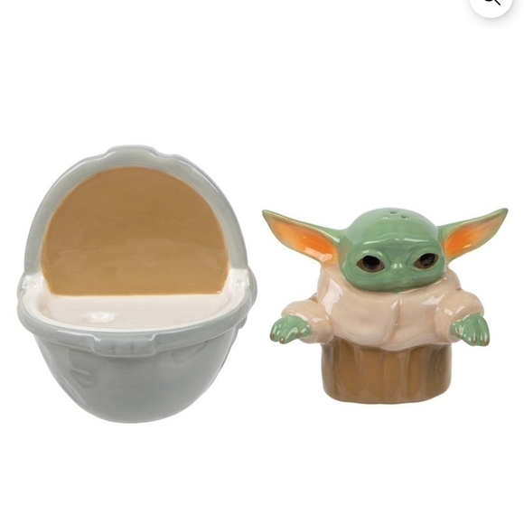 Salt & Pepper Set Star Wars Mandalorian The Child Baby Yoda - Picture 2 of 7